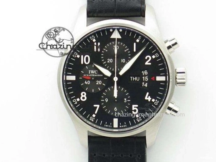 MIROTIME 0523 Portugieser Perpetual Calendar IW503401 V9F 1:1 Best Edition Blue Dial on Black Leather Strap A Contemporary 7114